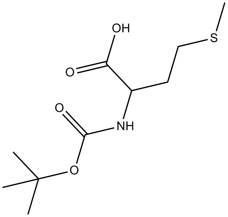 Boc-D-Met-OH Chemical Structure