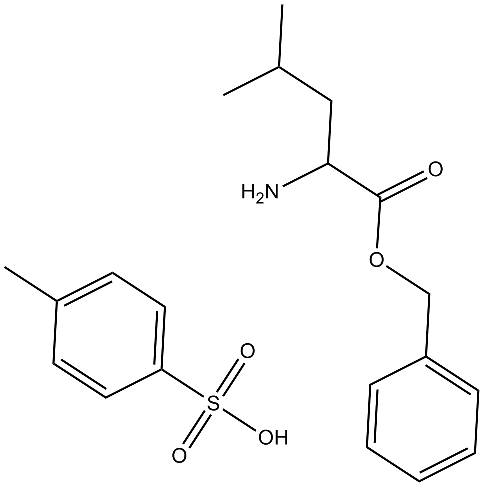 H-Leu-OBzl·TosOH  Chemical Structure