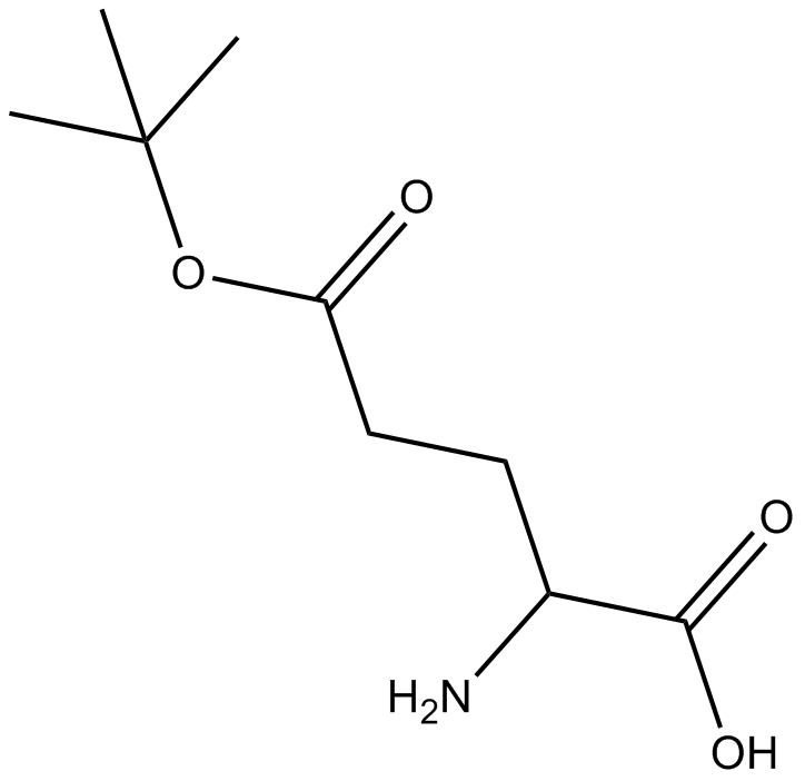 H-Glu(OtBu)-OH Chemische Struktur