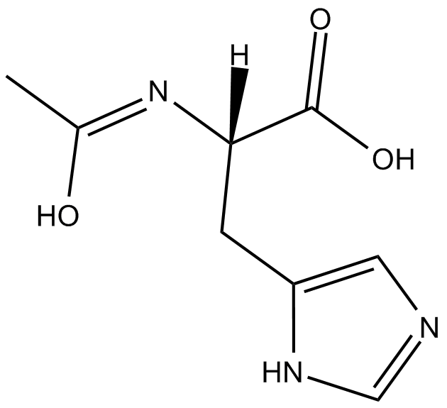 Ac-His-OH  Chemical Structure