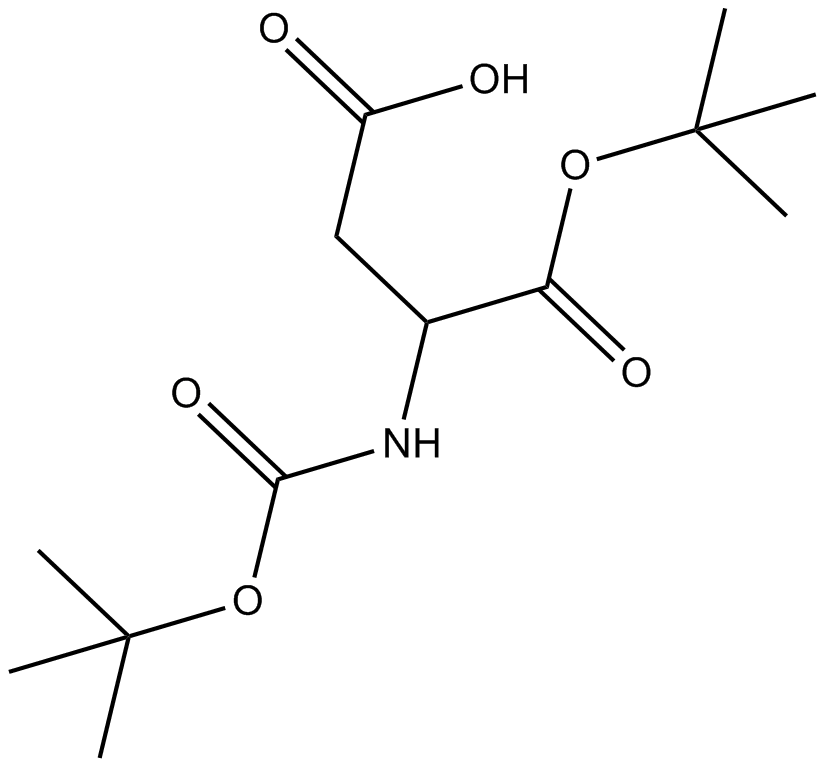 Boc-Asp-OtBu  Chemical Structure