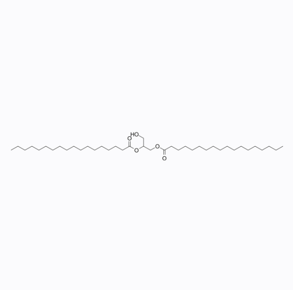 1,2-Distearoyl-rac-glycerol Chemische Struktur