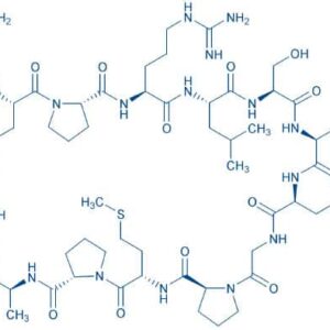 (Ala¹³)-Apelin-13 (human, bovine, mouse, rat) (Salt form acetate) Chemische Struktur