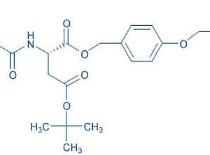 Fmoc-Asp(OtBu)-Wang resin (200-400 mesh, 0.50-0.80 mmol/g) Chemical Structure