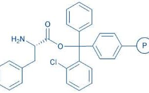 H-Phe-2-chlorotrityl resin (200-400 mesh, 0.20-0.49 mmol/g) Chemische Struktur