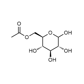 ((2R,3S,4S,5R)-3,4,5,6-tetrahydroxytetrahydro-2H-pyran-2-yl)methyl acetate Chemical Structure