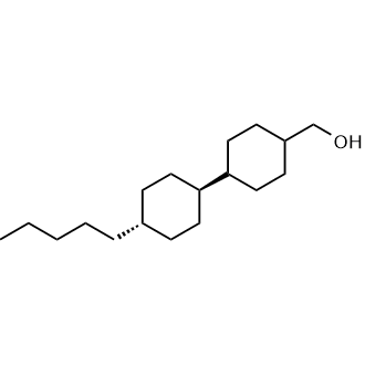 ((trans,trans)-4'-Pentyl-[1,1'-bi(cyclohexan)]-4-yl)methanol التركيب الكيميائي