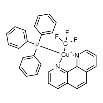 (1,10-Phenanthroline)(trifluoromethyl)(triphenylphosphine)copper(I) التركيب الكيميائي