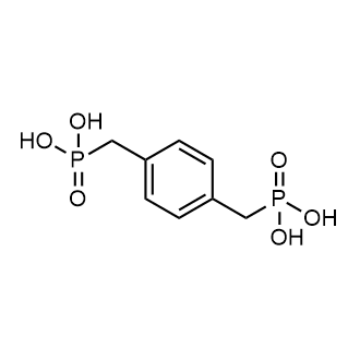 (1,4-Phenylenebis(methylene))diphosphonic acid Chemical Structure