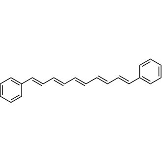 (1E,3E,5E,7E,9E)-1,10-Diphenyldeca-1,3,5,7,9-pentaene Chemische Struktur