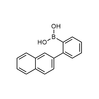 (2-(Naphthalen-2-yl)phenyl)boronic acid Chemical Structure