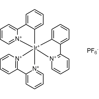 (2,2'-Bipyridine)bis(2-phenylpyridinato)iridium(III) Hexafluorophosphate التركيب الكيميائي