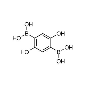 (2,5-Dihydroxy-1,4-phenylene)diboronic acid التركيب الكيميائي