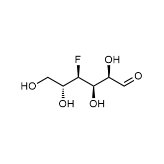 (2R,3R,4R,5R)-4-fluoro-2,3,5,6-tetrahydroxyhexanal Chemical Structure