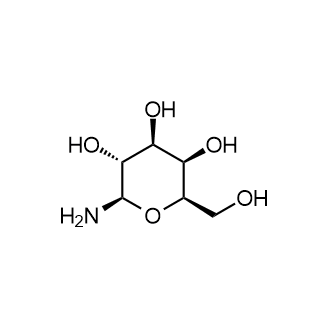 (2R,3R,4S,5R,6R)-2-amino-6-(hydroxymethyl)tetrahydro-2H-pyran-3,4,5-triol Chemical Structure