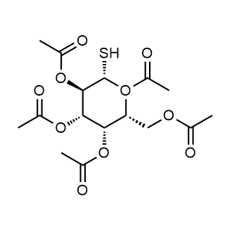 (2R,3R,4S,5R,6S)-2-(acetoxymethyl)-1-acetyl-6-mercaptohexahydro-1lambda3-pyran-3,4,5-triyl triacetate Chemical Structure