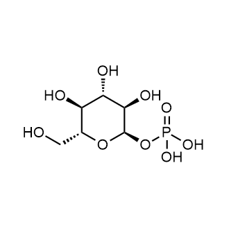 (2R,3R,4S,5S,6R)-3,4,5-trihydroxy-6-(hydroxymethyl)tetrahydro-2H-pyran-2-yl dihydrogen phosphate Chemische Struktur