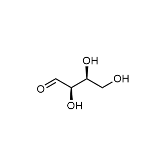 (2R,3S)-2,3,4-Trihydroxybutanal التركيب الكيميائي