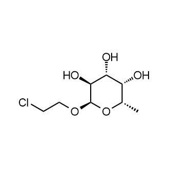 (2R,3S,4R,5S,6S)-2-(2-chloroethoxy)-6-methyltetrahydro-2H-pyran-3,4,5-triol Chemical Structure