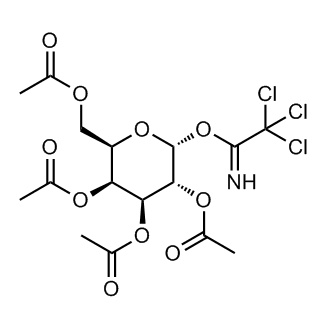 (2R,3S,4S,5R,6R)-2-(Acetoxymethyl)-6-(2,2,2-trichloro-1-iminoethoxy)tetrahydro-2H-pyran-3,4,5-triyl triacetate التركيب الكيميائي