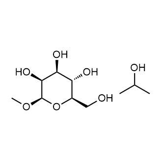 (2R,3S,4S,5S,6R)-2-(hydroxymethyl)-6-methoxytetrahydro-2H-pyran-3,4,5-triol compound with propan-2-ol (1:1) Chemical Structure