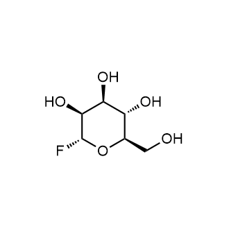 (2R,3S,4S,5S,6R)-2-fluoro-6-(hydroxymethyl)tetrahydro-2H-pyran-3,4,5-triol Chemische Struktur