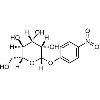 (2R,3S,4S,5S,6S)-2-(Hydroxymethyl)-6-(4-nitrophenoxy)tetrahydro-2H-pyran-3,4,5-triol Chemical Structure