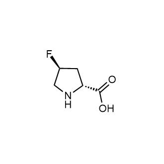 (2R,4S)-4-Fluoropyrrolidine-2-carboxylic acid Chemical Structure