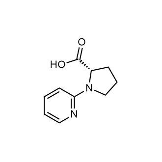 (2S)-1-(Pyridin-2-yl)pyrrolidine-2-carboxylic acid Chemical Structure