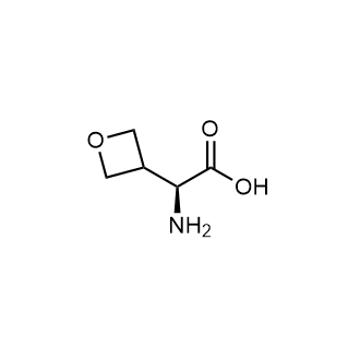 (2S)-2-Amino-2-(oxetan-3-yl)acetic acid Chemische Struktur