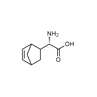 (2S)-2-Amino-2-{bicyclo[2.2.1]hept-5-en-2-yl}acetic acid Chemical Structure