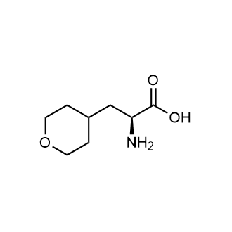 (2S)-2-Amino-3-(oxan-4-yl)propanoic acid Chemical Structure