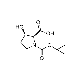 (2S,3R)-1-(tert-Butoxycarbonyl)-3-hydroxypyrrolidine-2-carboxylic acid Chemical Structure