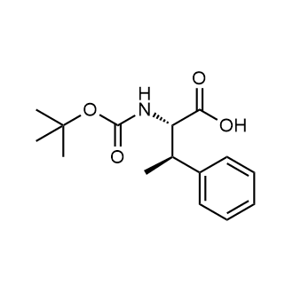 (2S,3R)-2-((tert-Butoxycarbonyl)amino)-3-phenylbutanoic acid Chemical Structure