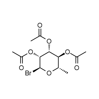 (2S,3R,4R,5S,6S)-2-bromo-6-methyltetrahydro-2H-pyran-3,4,5-triyl triacetate التركيب الكيميائي