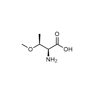 (2S,3S)-2-Amino-3-methoxybutanoic acid Chemische Struktur