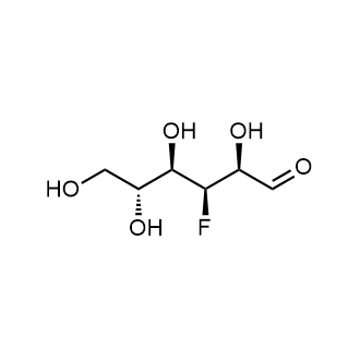 (2S,3S,4R,5R)-3-fluoro-2,4,5,6-tetrahydroxyhexanal 化学構造