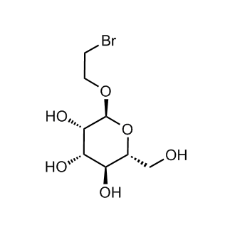 (2S,3S,4S,5S,6R)-2-(2-Bromoethoxy)-6-(hydroxymethyl)tetrahydro-2H-pyran-3,4,5-triol التركيب الكيميائي