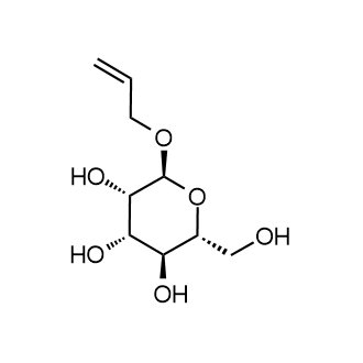 (2S,3S,4S,5S,6R)-2-(Allyloxy)-6-(hydroxymethyl)tetrahydro-2H-pyran-3,4,5-triol التركيب الكيميائي