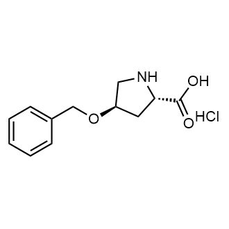 (2S,4R)-4-(Benzyloxy)pyrrolidine-2-carboxylic acid hydrochloride Chemical Structure