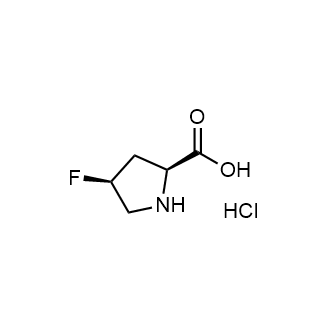 (2S,4S)-4-Fluoropyrrolidine-2-carboxylic acid hydrochloride Chemical Structure