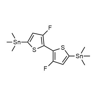 (3,3'-Difluoro-[2,2'-bithiophene]-5,5'-diyl)bis(trimethylstannane) التركيب الكيميائي