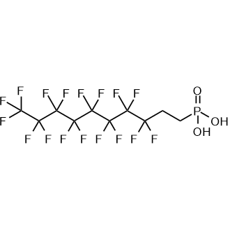 (3,3,4,4,5,5,6,6,7,7,8,8,9,9,10,10,10-Heptadecafluorodecyl)phosphonic acid التركيب الكيميائي