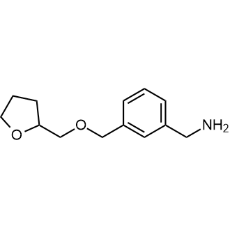 (3-{[(oxolan-2-yl)methoxy]methyl}phenyl)methanamine Chemical Structure