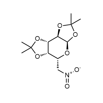 (3AR,5R,5aS,8aS,8bR)-2,2,7,7-tetramethyl-5-(nitromethyl)tetrahydro-5H-bis([1,3]dioxolo)[4,5-b:4',5'-d]pyran Chemical Structure