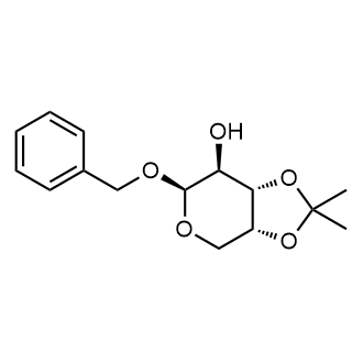 (3AR,6R,7S,7aS)-6-(benzyloxy)-2,2-dimethyltetrahydro-4H-[1,3]dioxolo[4,5-c]pyran-7-ol Chemical Structure