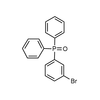 (3-Bromophenyl)diphenylphosphine oxide Chemical Structure