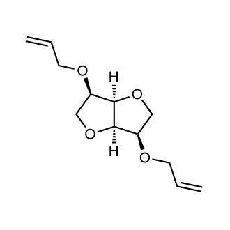 (3R,3aR,6R,6aR)-3,6-Bis(allyloxy)hexahydrofuro[3,2-b]furan التركيب الكيميائي