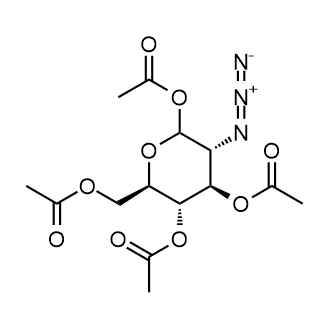 (3R,4R,5S,6R)-6-(acetoxymethyl)-3-azidotetrahydro-2H-pyran-2,4,5-triyl triacetate Chemical Structure