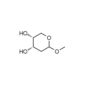 (3R,4S)-6-methoxytetrahydro-2H-pyran-3,4-diol Chemical Structure